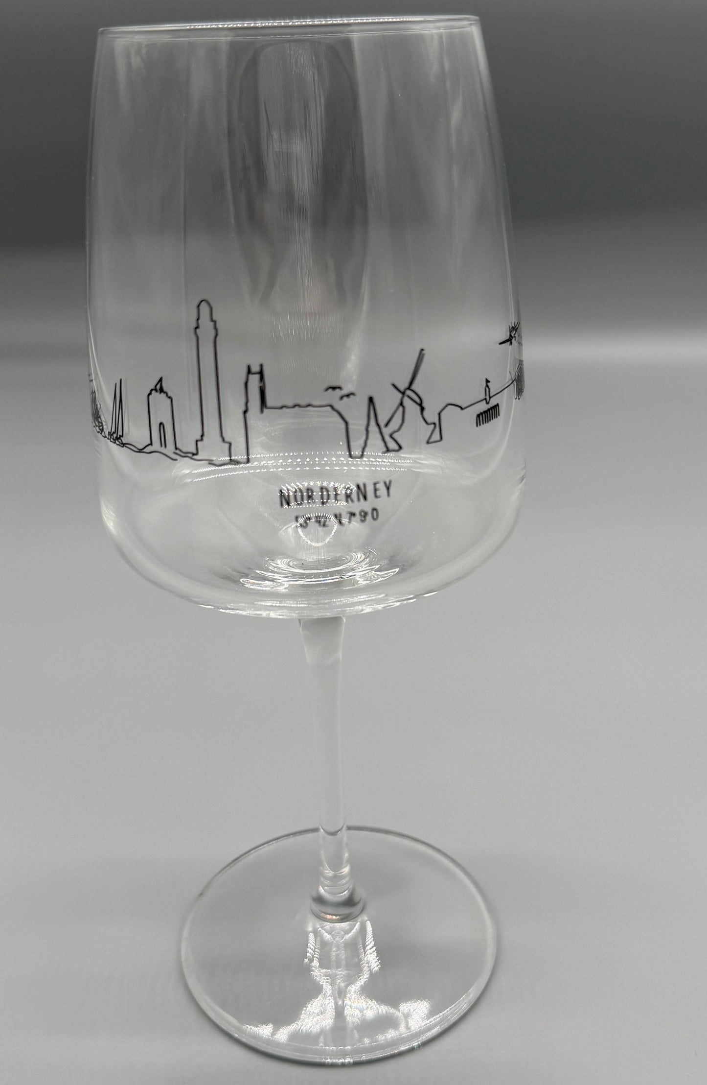 Weinglas Norderney
