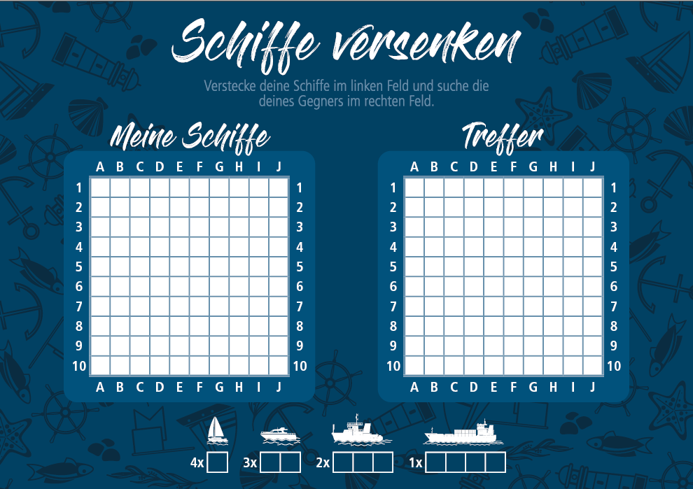 Schiffe versenken Block