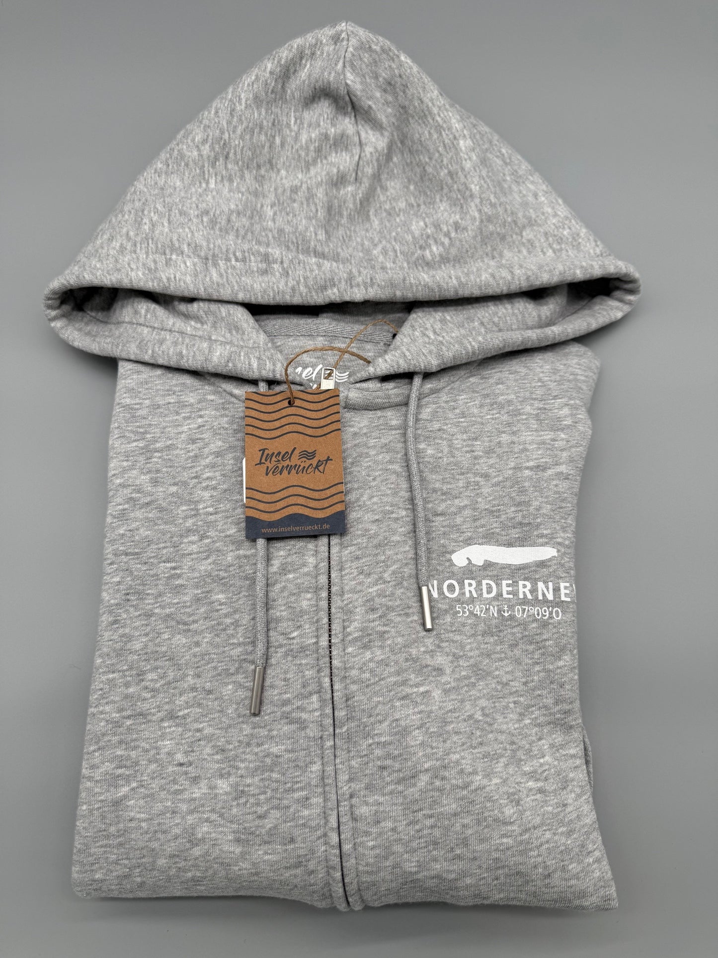 Sweatjacke Norderney Grau