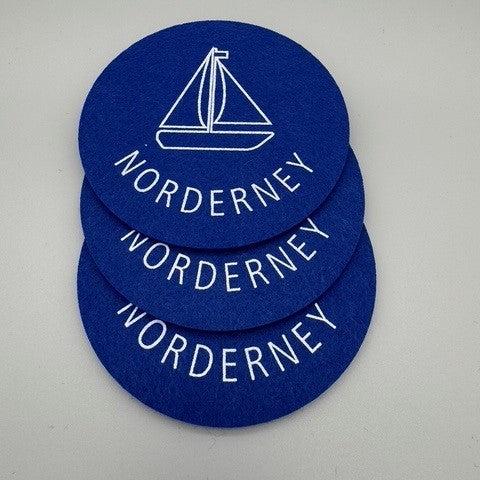 Filzuntersetzer Norderney