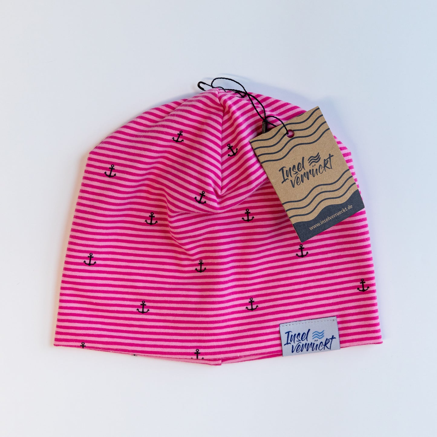 Kinder Mütze und Loop pink, Handmade