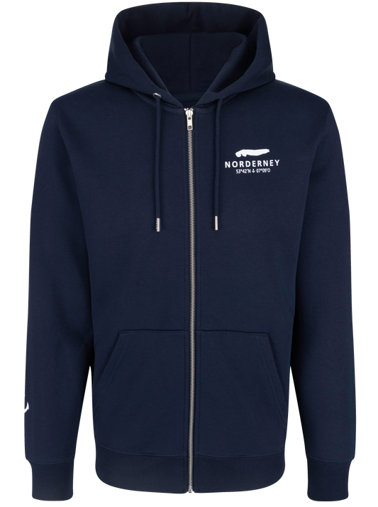 Sweatjacke Norderney Blau