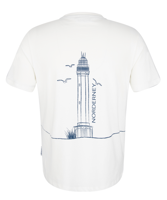 T-Shirt Norderney Erwachsene Leuchtturm