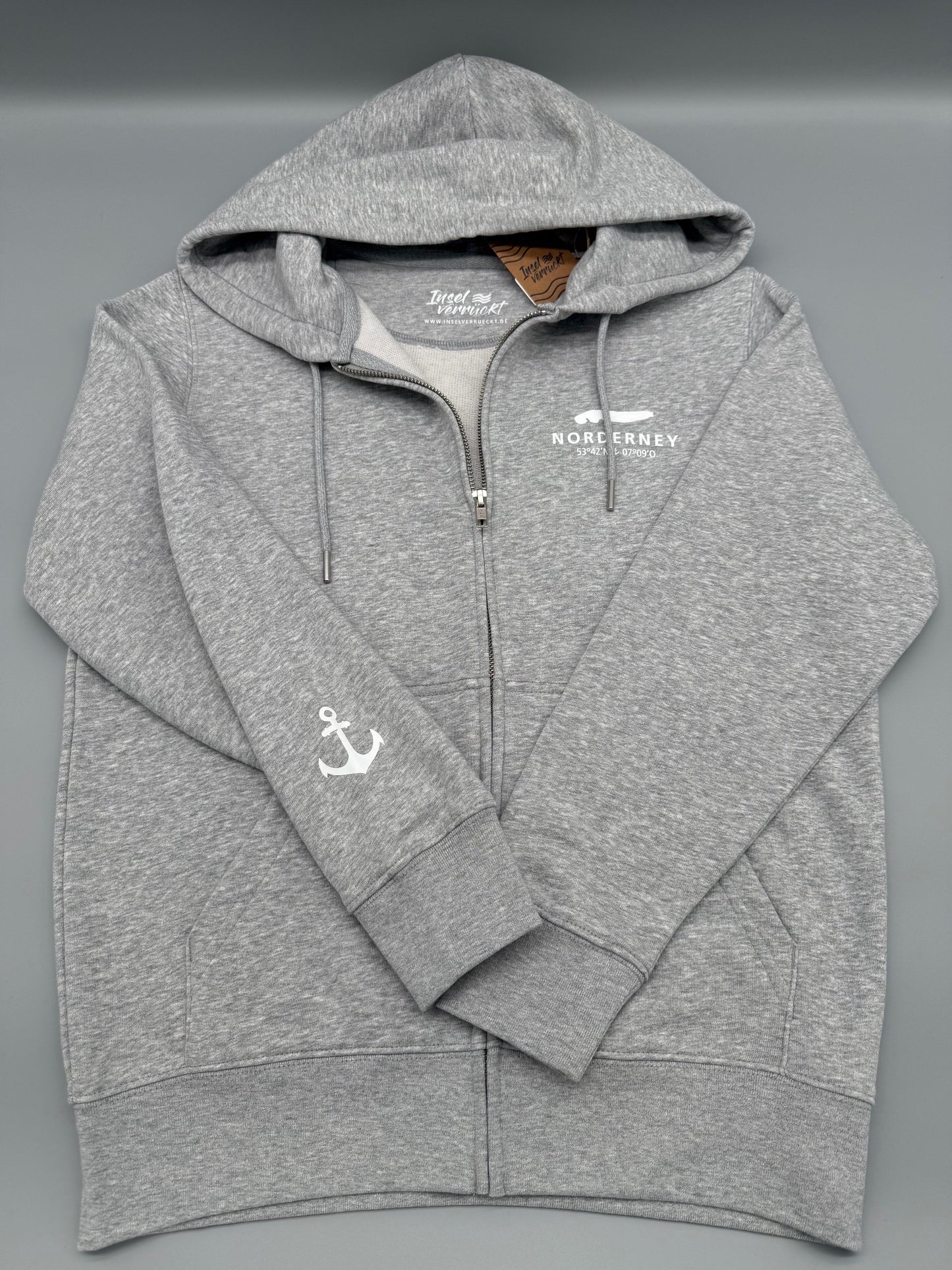 Sweatjacke Norderney Grau