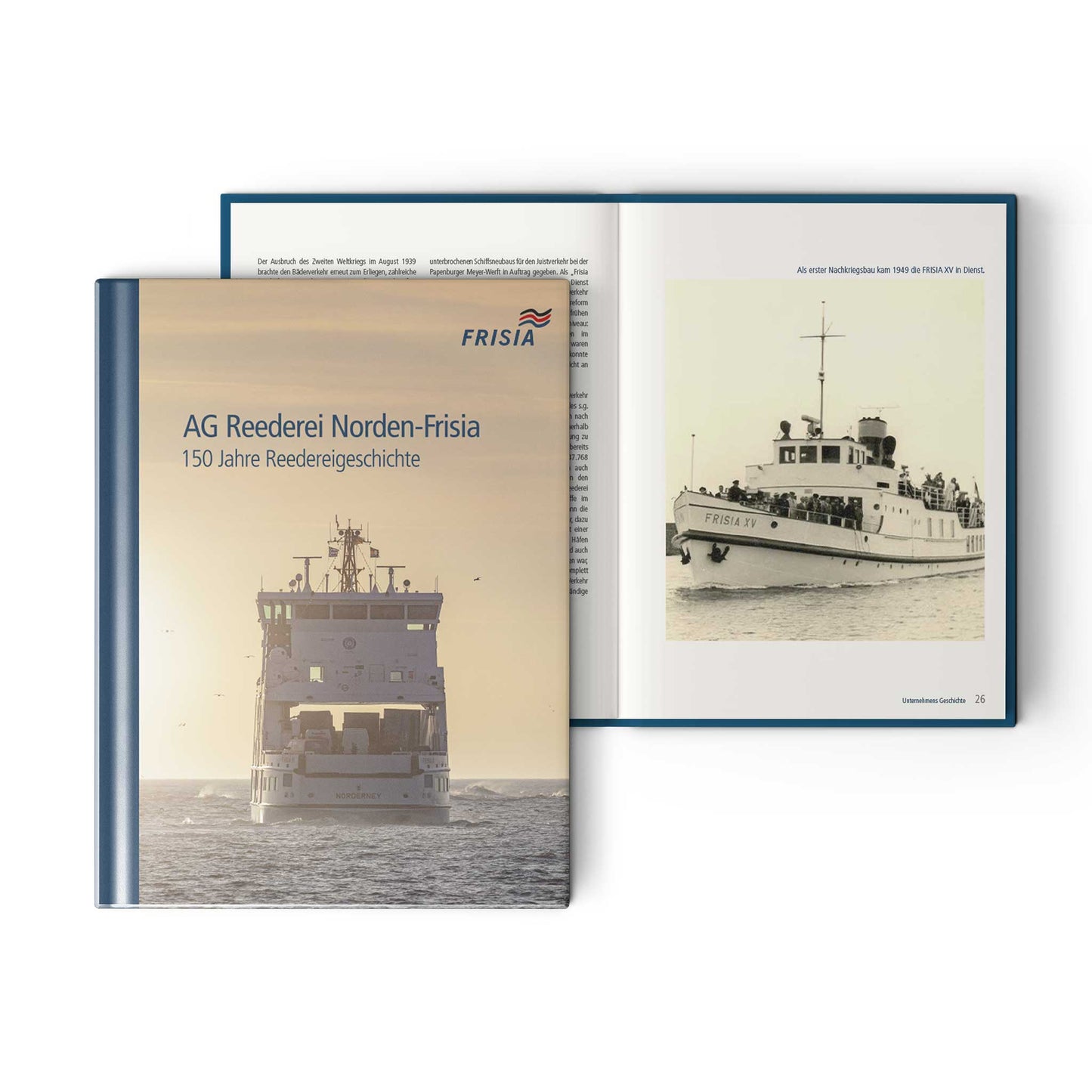 Jubiläumsbuch | 150 Jahre Reedereigeschichte
